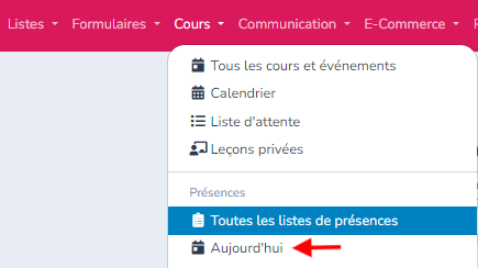 Prise de présence — illustration