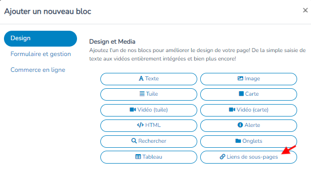 Création du microsite et portail client — illustration