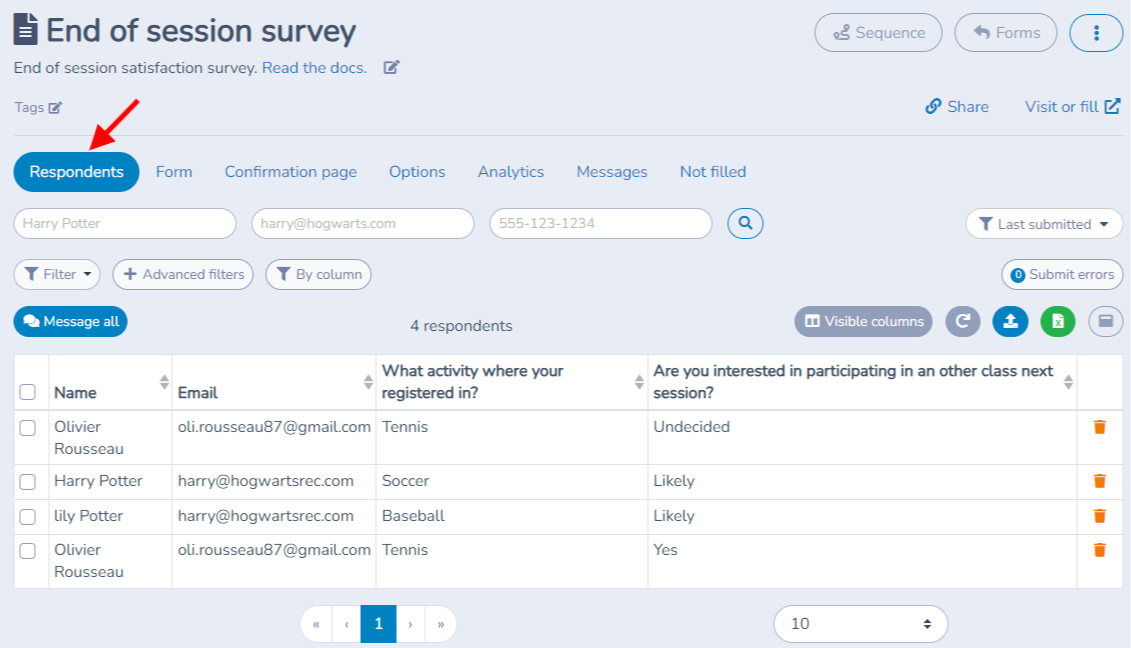 Surveys and analytics — illustration