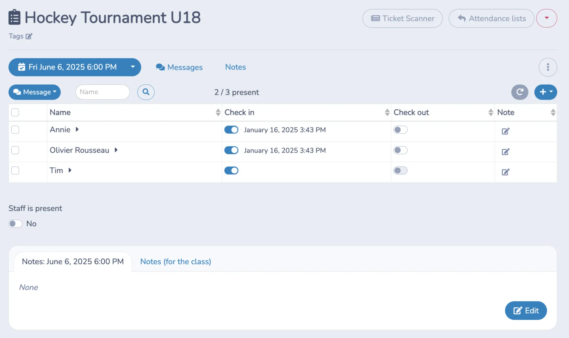 Use QR Codes for Easy Check-In when selling hockey tickets online