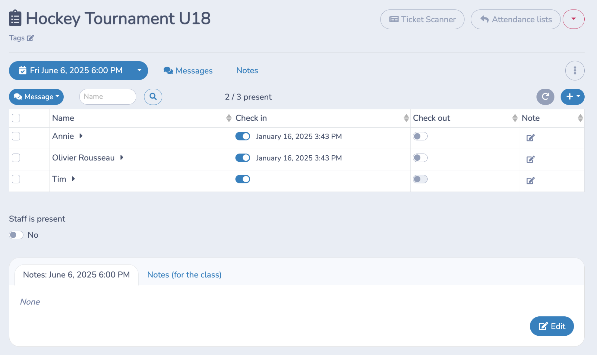 Use QR Codes for Easy Check-In when selling hockey tickets online