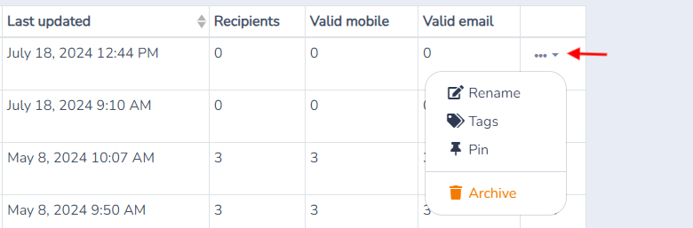 List management and unsubscribes — illustration