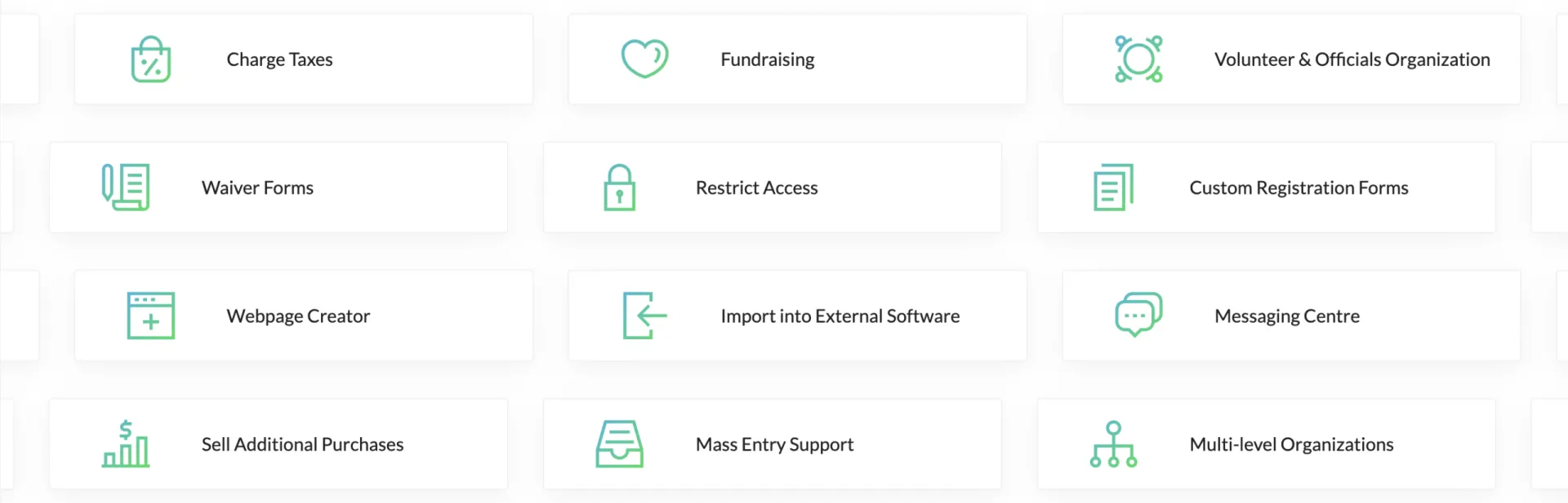 Trackie features screenshot