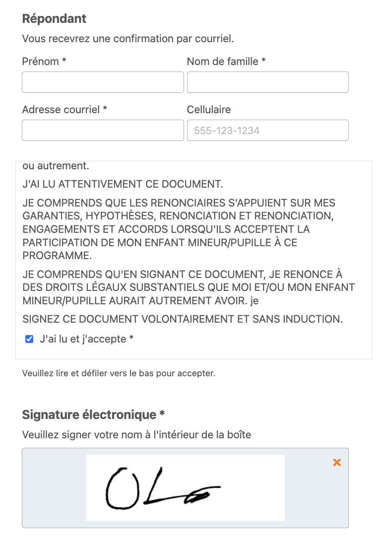 signature numérique