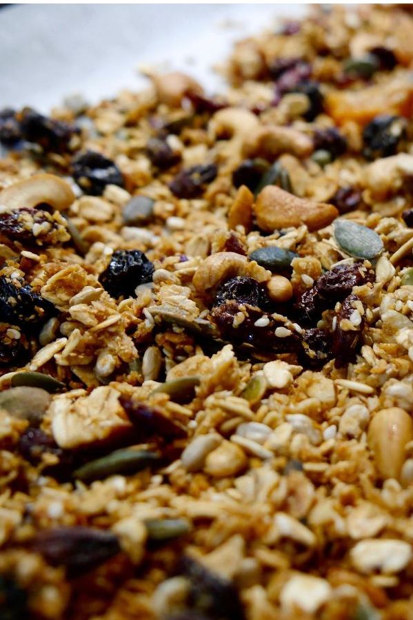 Granola maison au sirop d'érable