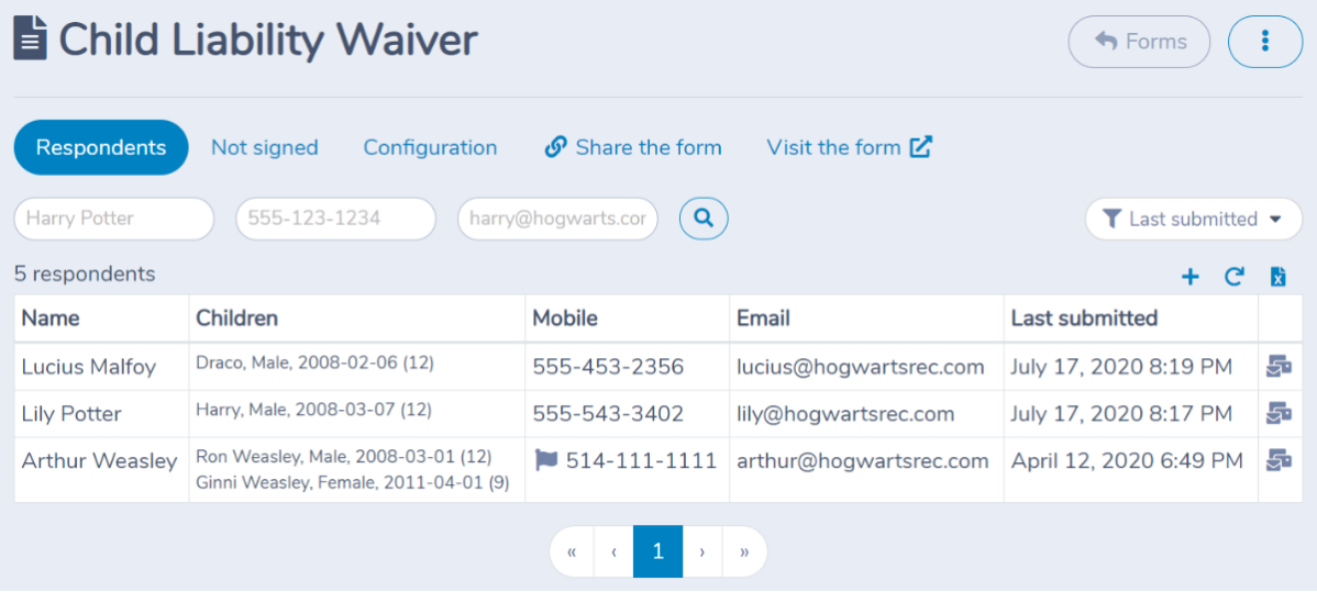 Building waivers to capture consent with electronic signatures — illustration