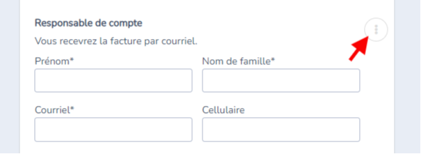 Contrat de location : Personnaliser les informations du client
