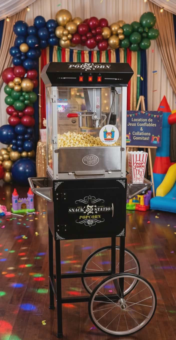 Machine popcorn