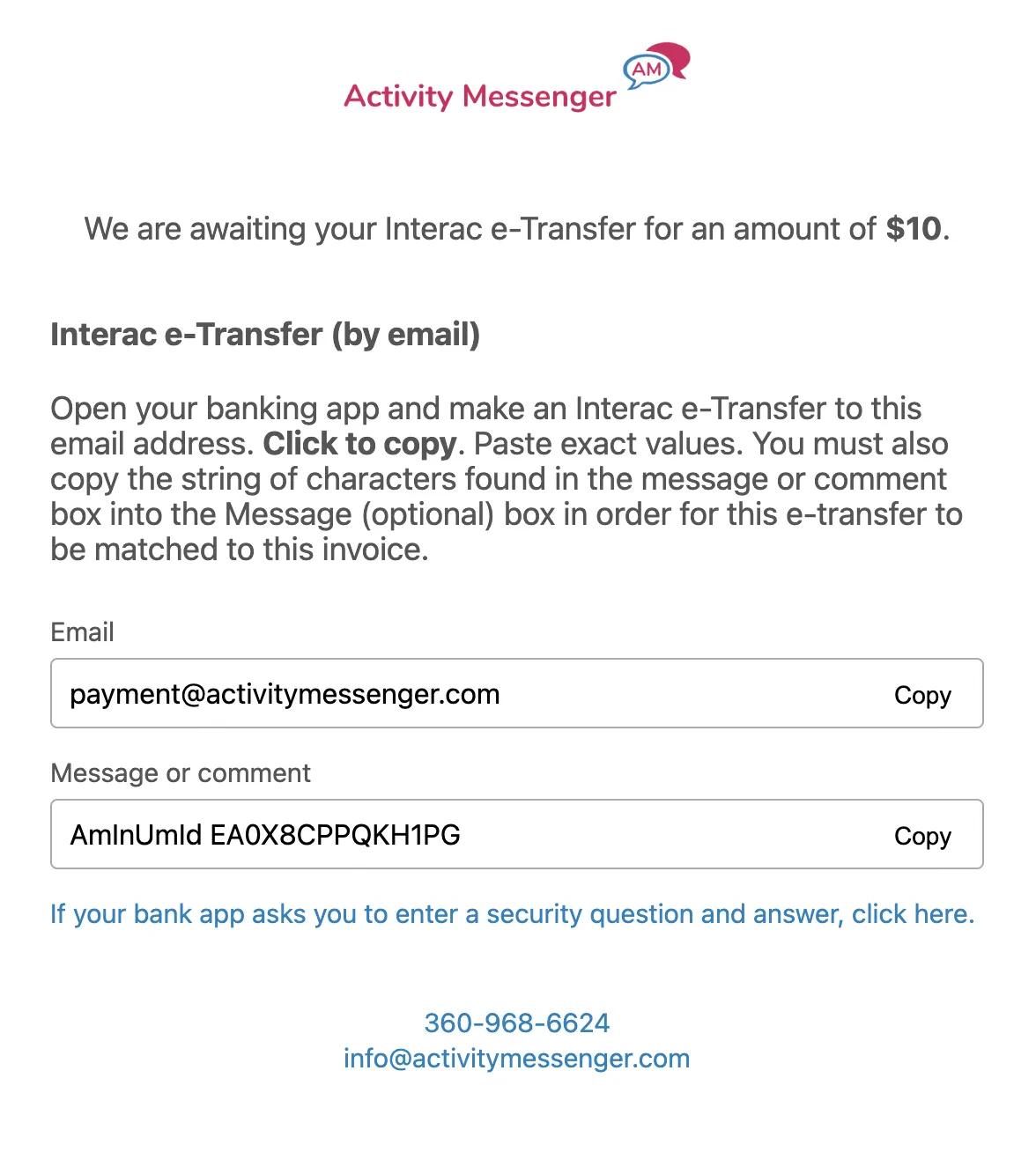 e-transfer for event tickets: Automate Interac Ticket Payment Settlement