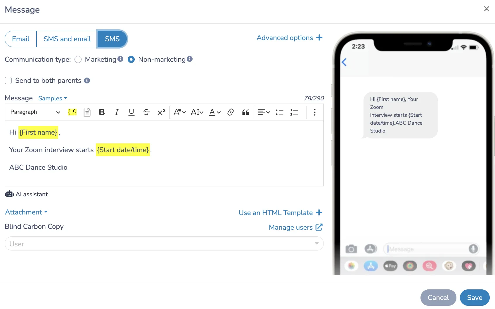 Automated Reminders to Keep Candidates Engaged