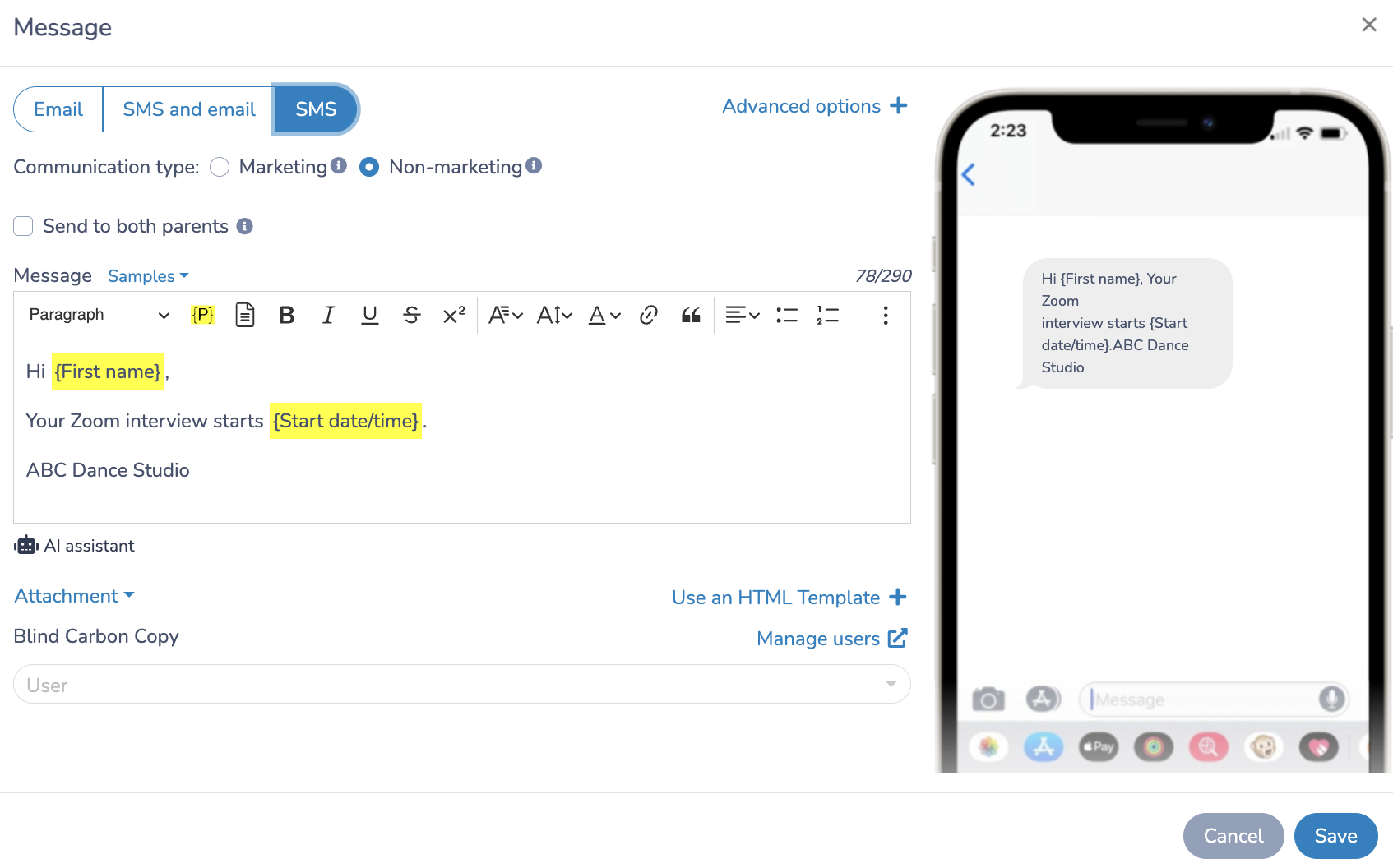 Automated Reminders to Keep Candidates Engaged