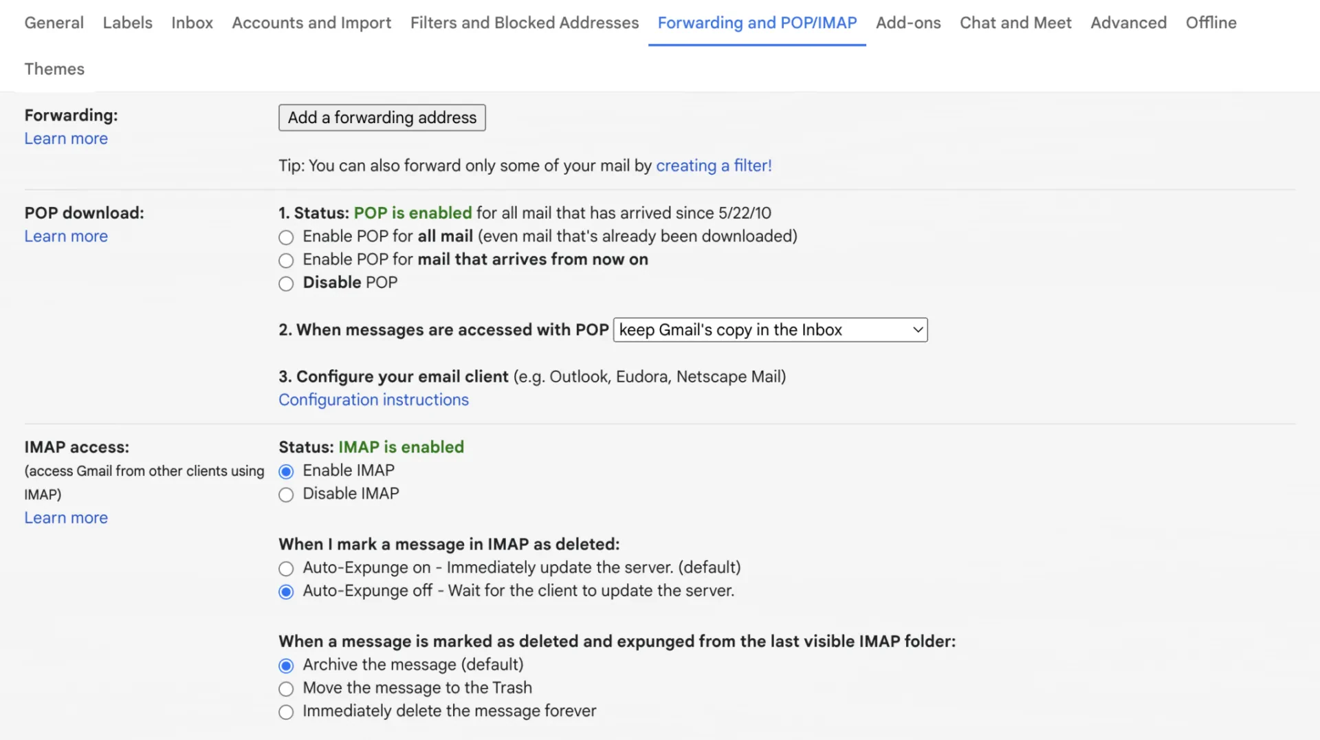 Set Up Email Forwarding