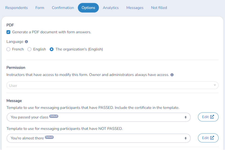 Evaluation forms — illustration