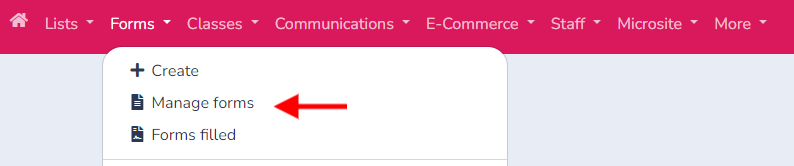 Form management — illustration