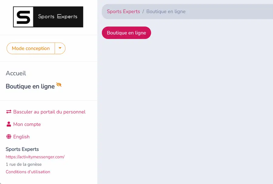 Boutique en ligne — illustration