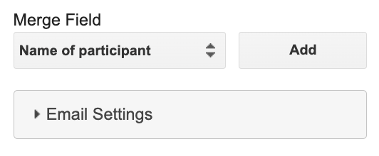 Select the Merge Field to Add to Create the Bulk Certificates